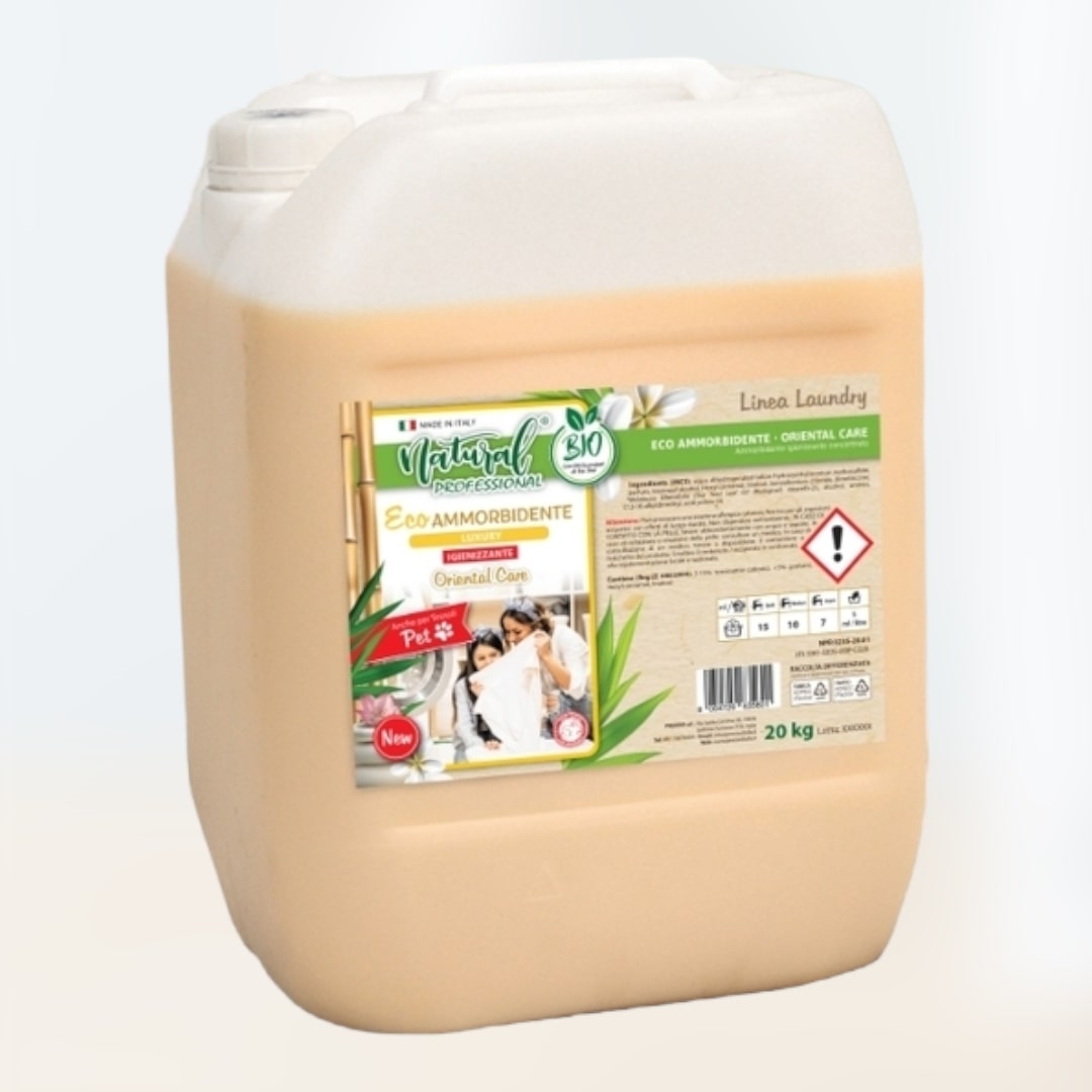Eco Bio Ammorbidente Lavatrice Luxury Oriental Care 20 Kg