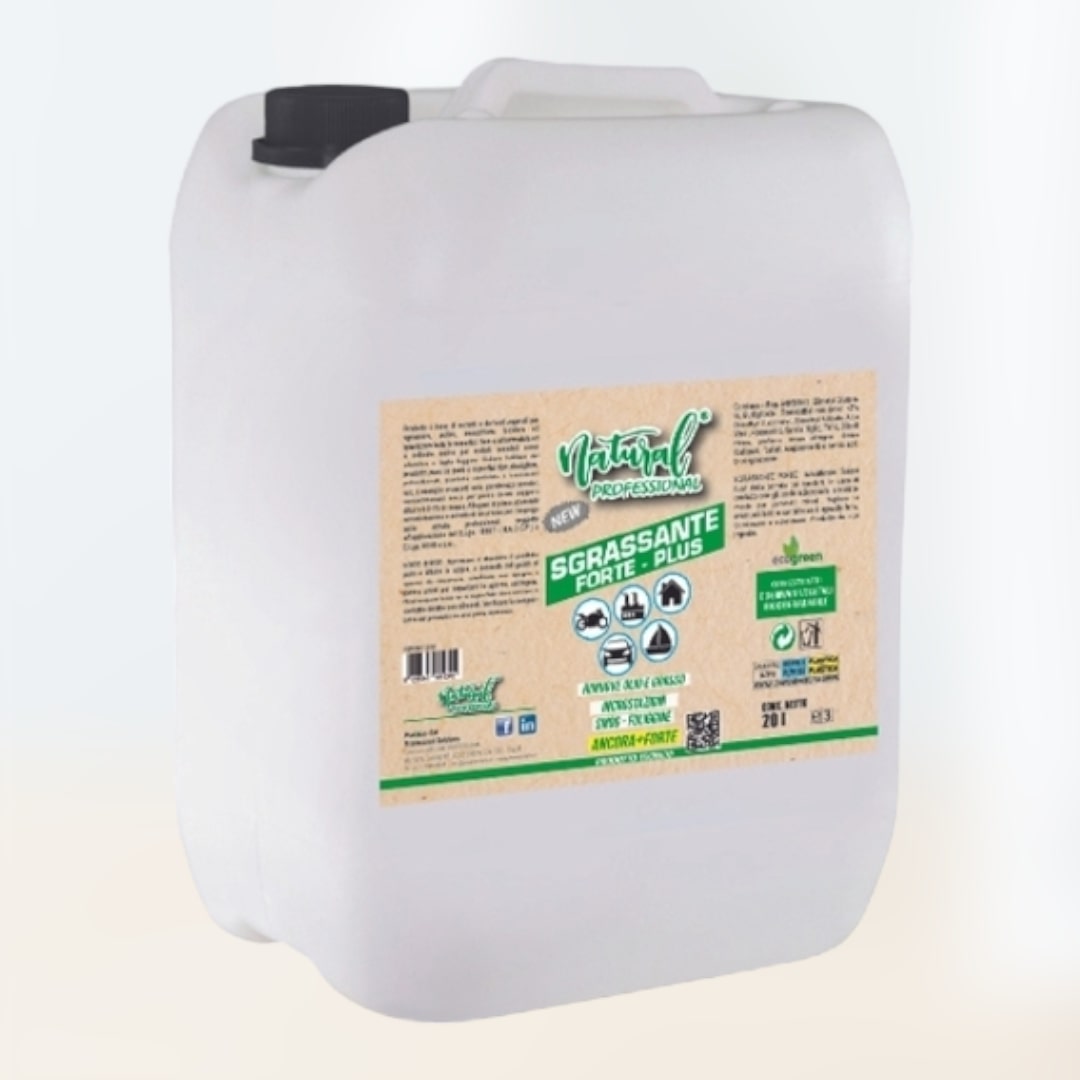 Eco Bio Sgrassatore Smacchiatore Forte Plus 20 Kg