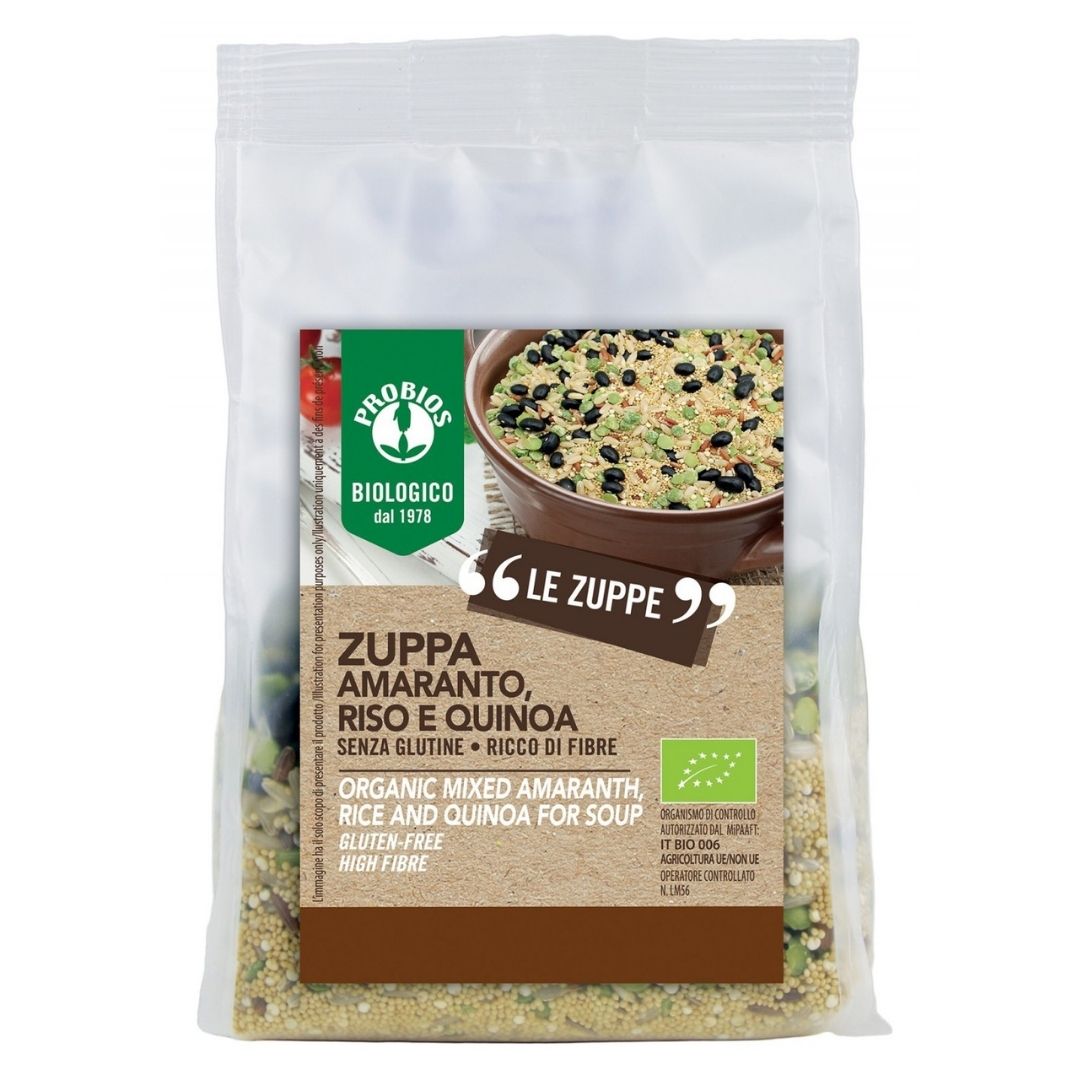 ZUPPA AMARANTO E QUINOA