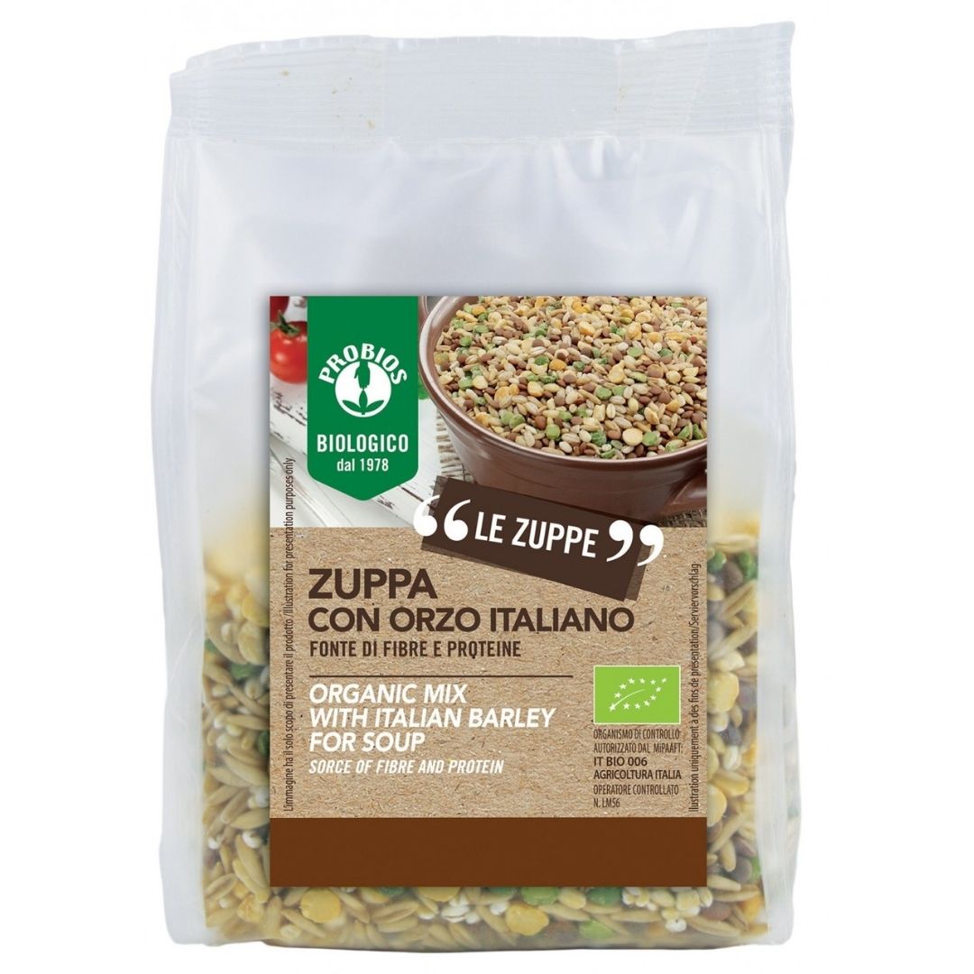 ZUPPA CON ORZO ITALIANO