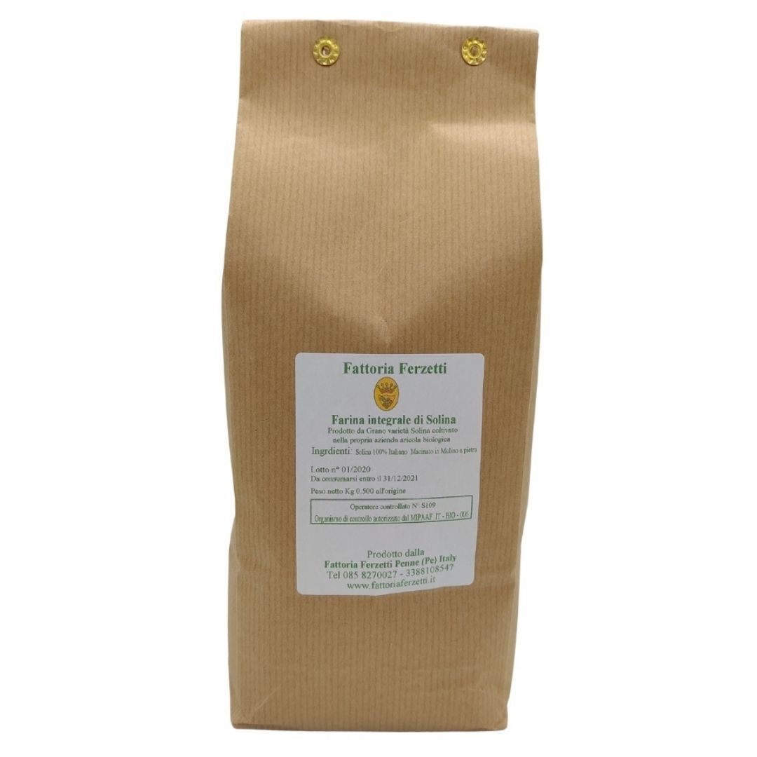 FARINA INTEGRALE DI SOLINA 1 KG