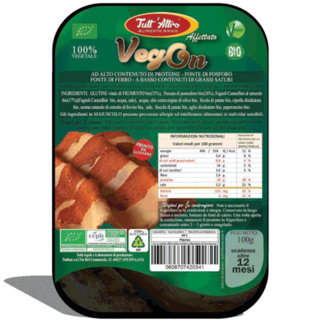 AFFETTATO VEGON 100gr