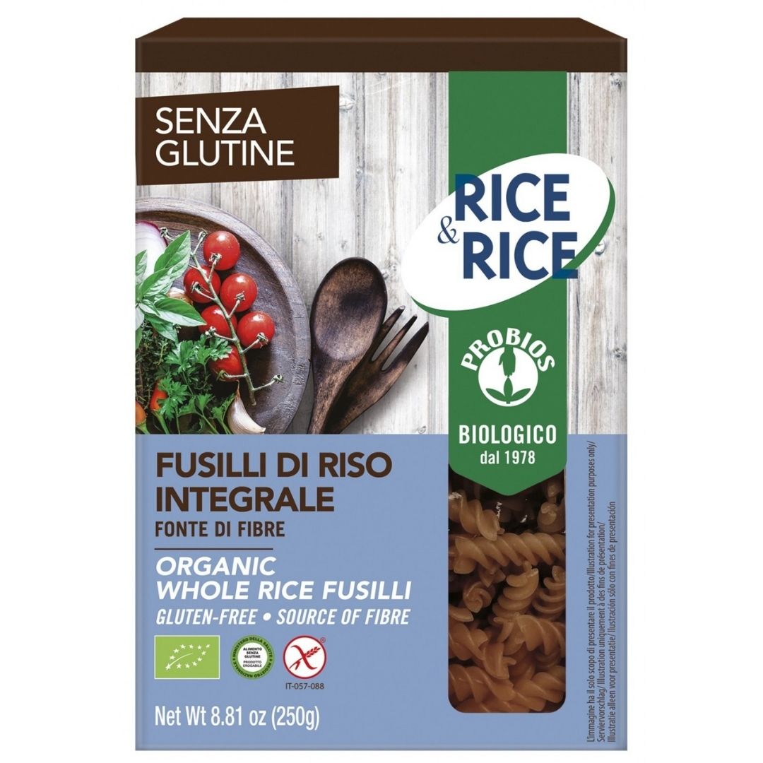 FUSILLI RISO INTEGRALE 250G