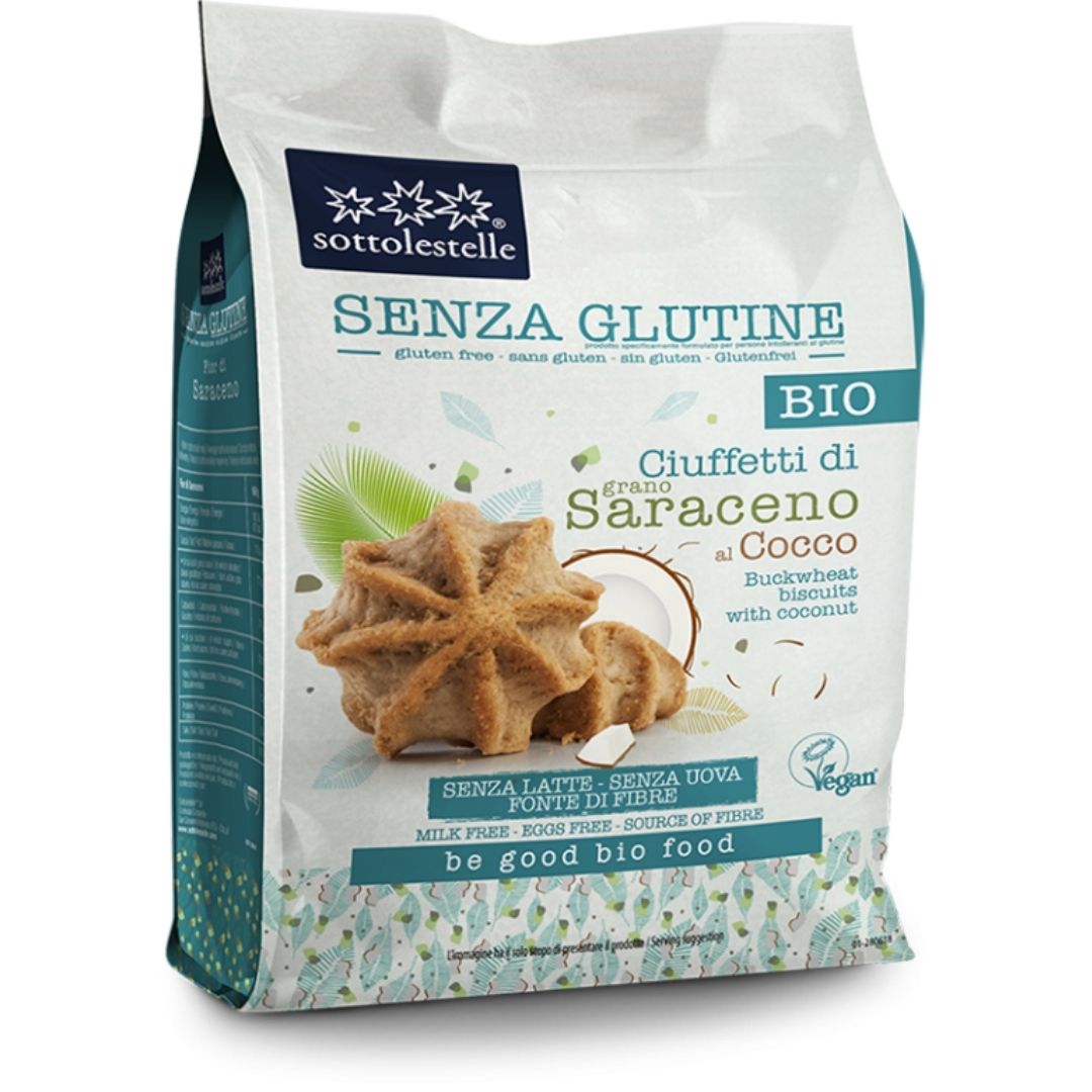 CIUFFETTI DI SARACENO AL COCCO