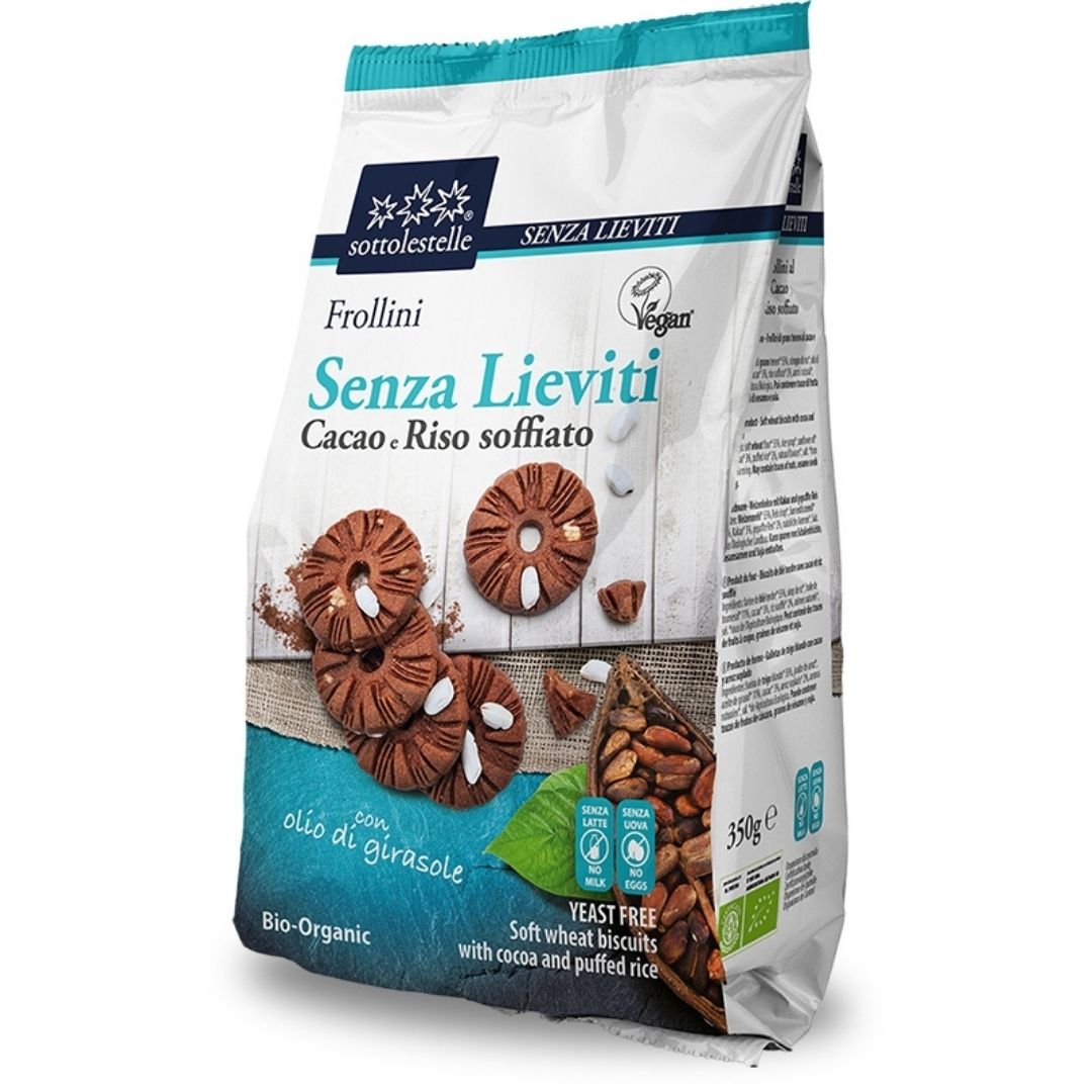 FROLLINI AL CACAO E RISO SOFFIATO