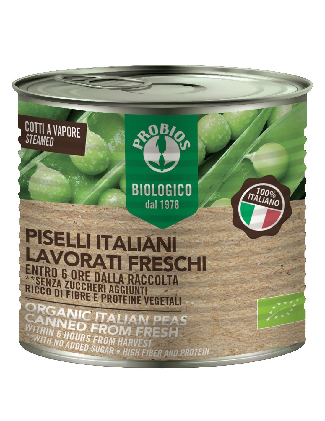 PISELLI ITALIANI LAVORATI FRESCHI 340 G
